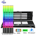 360° Pixel Tubes 8-Pack - Black - (Flight Case)